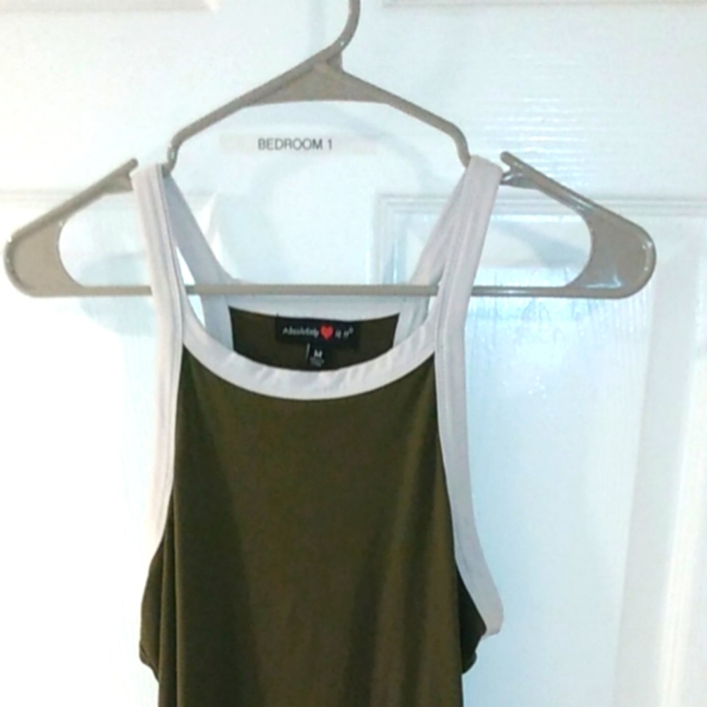 Green bodycon dress